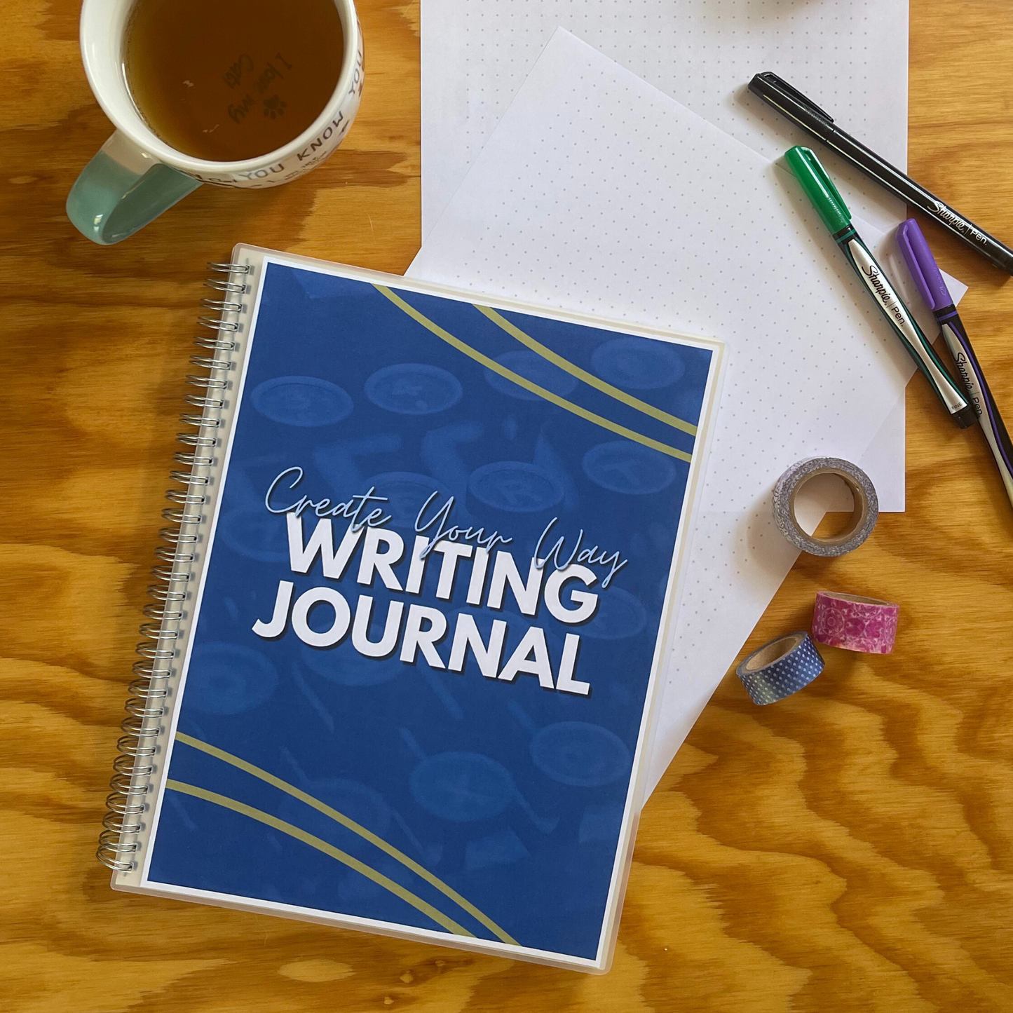 Printable Digital Writing Journal | Dotted & Lined Downloadable Journals | GoodNotes, iPad, PDF