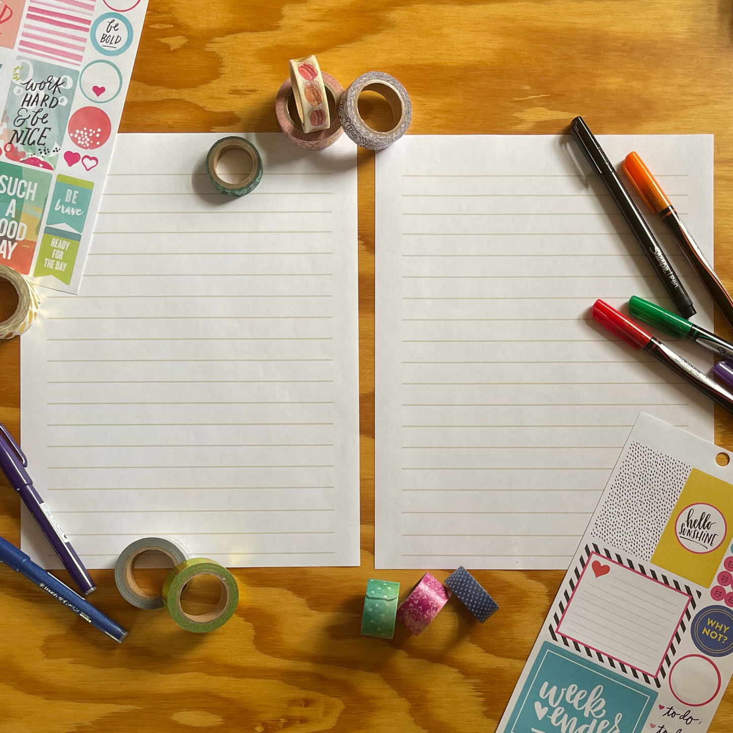 Printable Digital Writing Journal | Dotted & Lined Downloadable Journals | GoodNotes, iPad, PDF